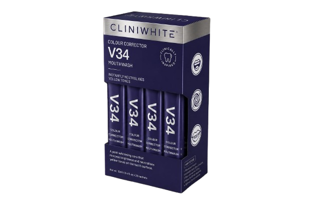 CLINI WHITE V34 Whitening Bundle – Essential 4-Step Brightening Kit