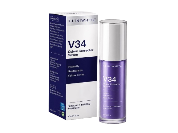 CLINI WHITE V34 Whitening Bundle – Essential 4-Step Brightening Kit
