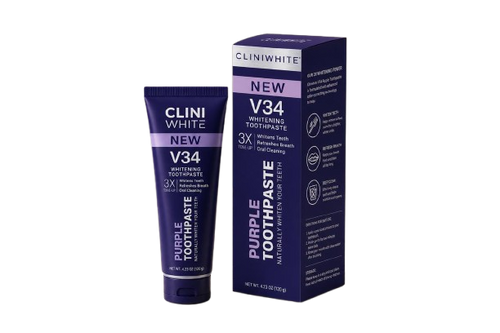 CLINI WHITE V34 Whitening Bundle – Essential 4-Step Brightening Kit